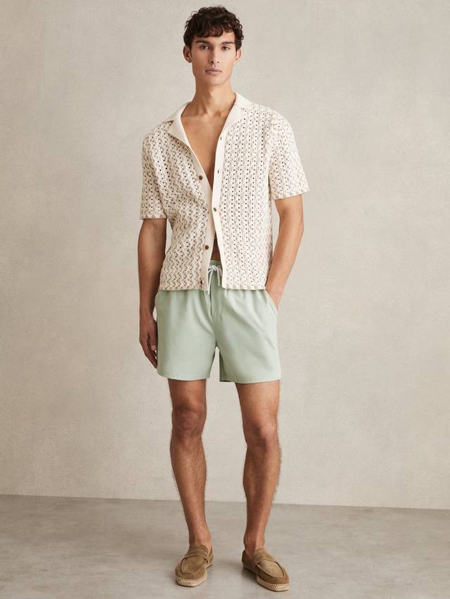 

Плавательные шорты на шнурке cliff Reiss, цвет Mint Green