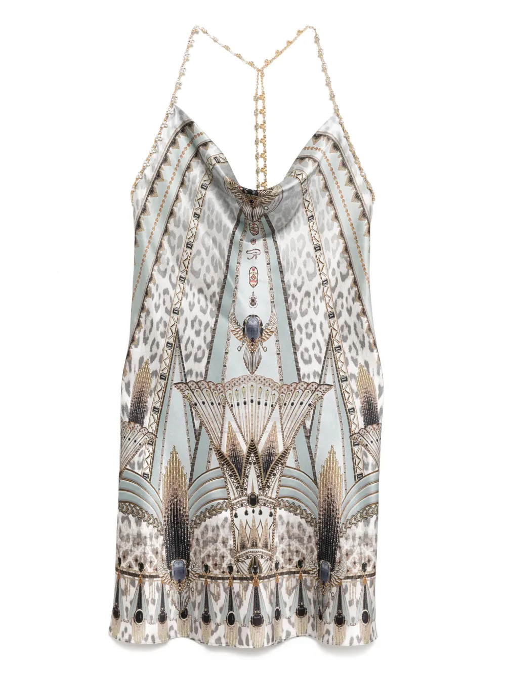 

Платье The Sahara Starlet Short Bias Halter Camilla, серый