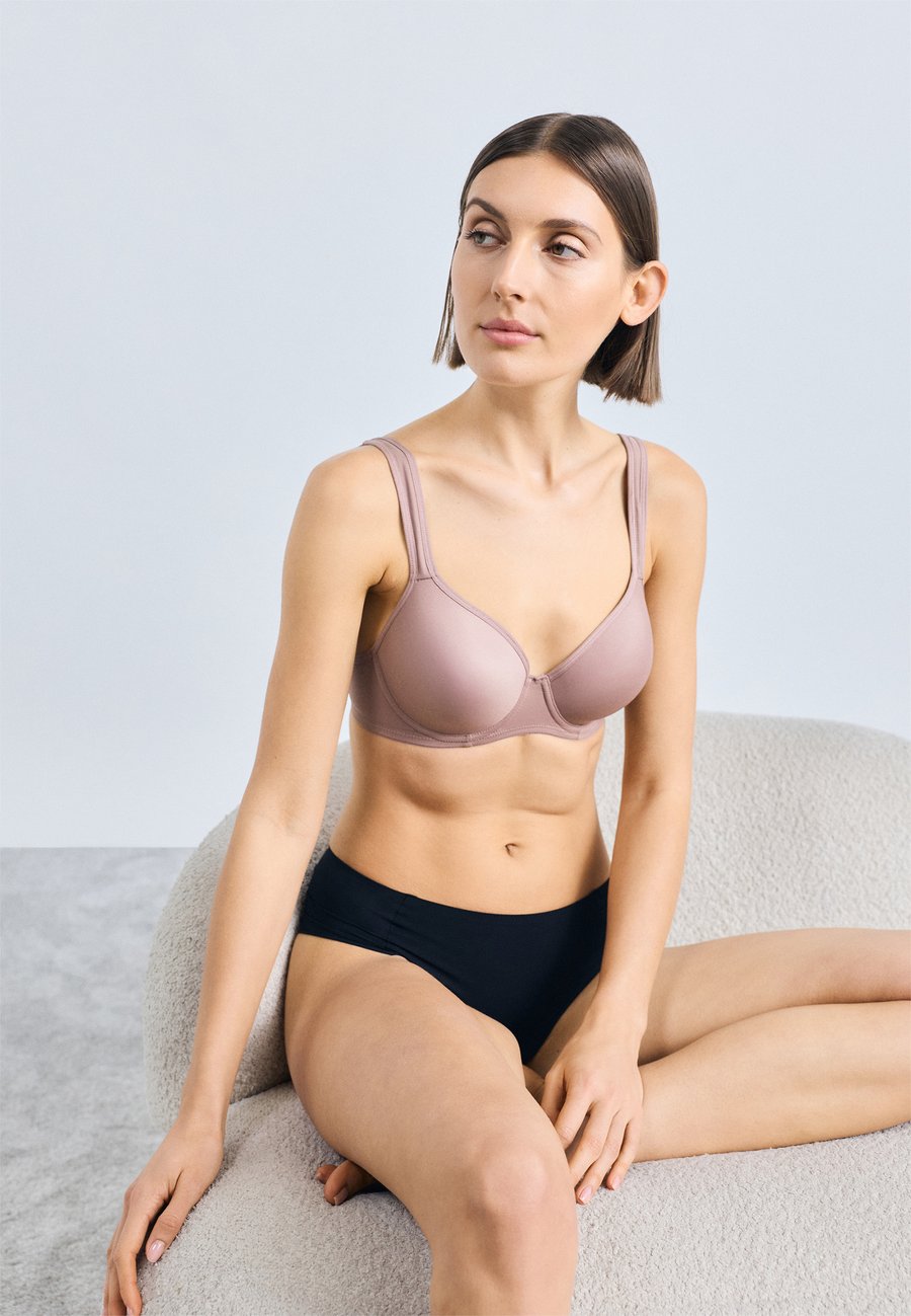 

Бюстгальтер DORINA RACHEL LIGHT PADDED DEMI, Purple/Brown