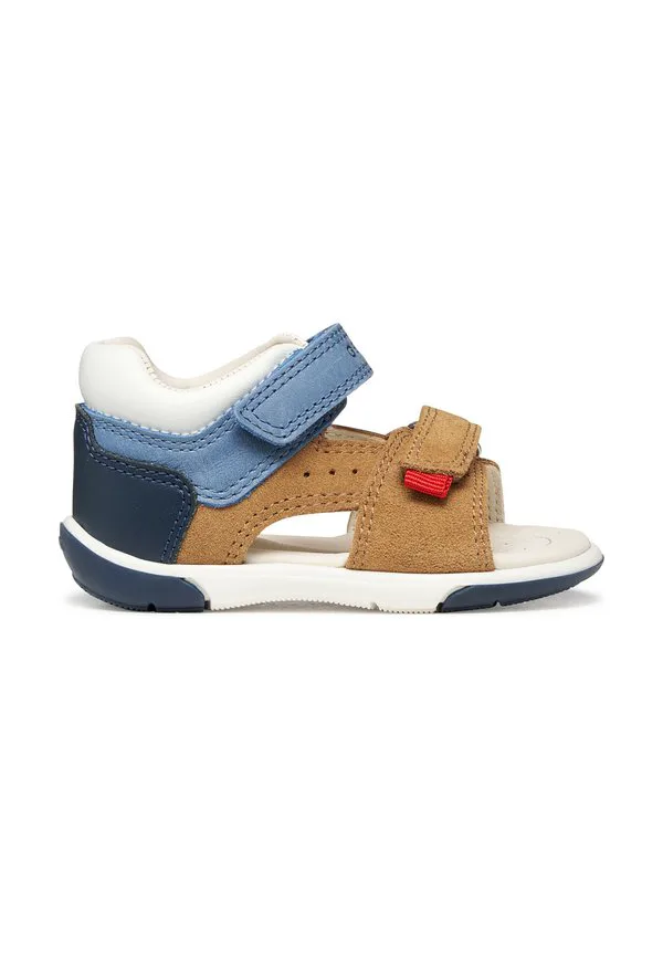 Трекинговые сандалии zapito Geox, Caramel Dark Blue