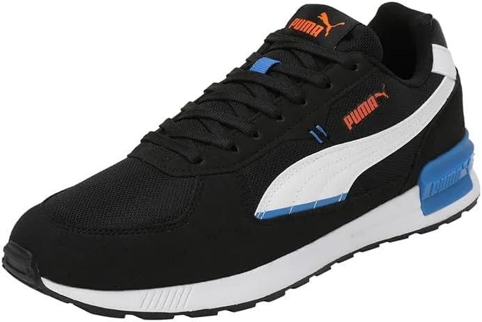 Кроссовки PUMA Graviton унисекс, белый/черный/оранжевый
