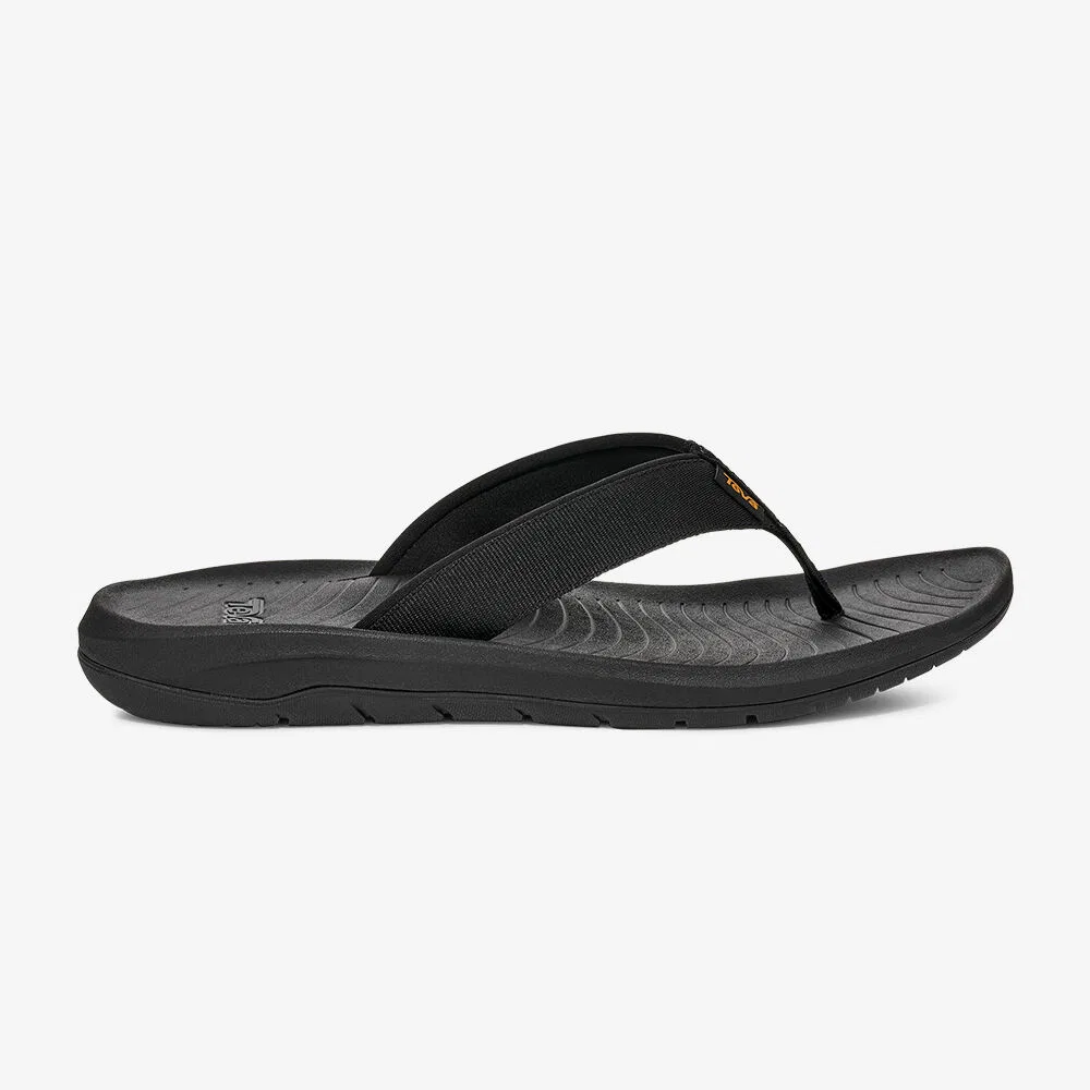 Мужские чёрные вьетнамки Hurricane Flip от Teva