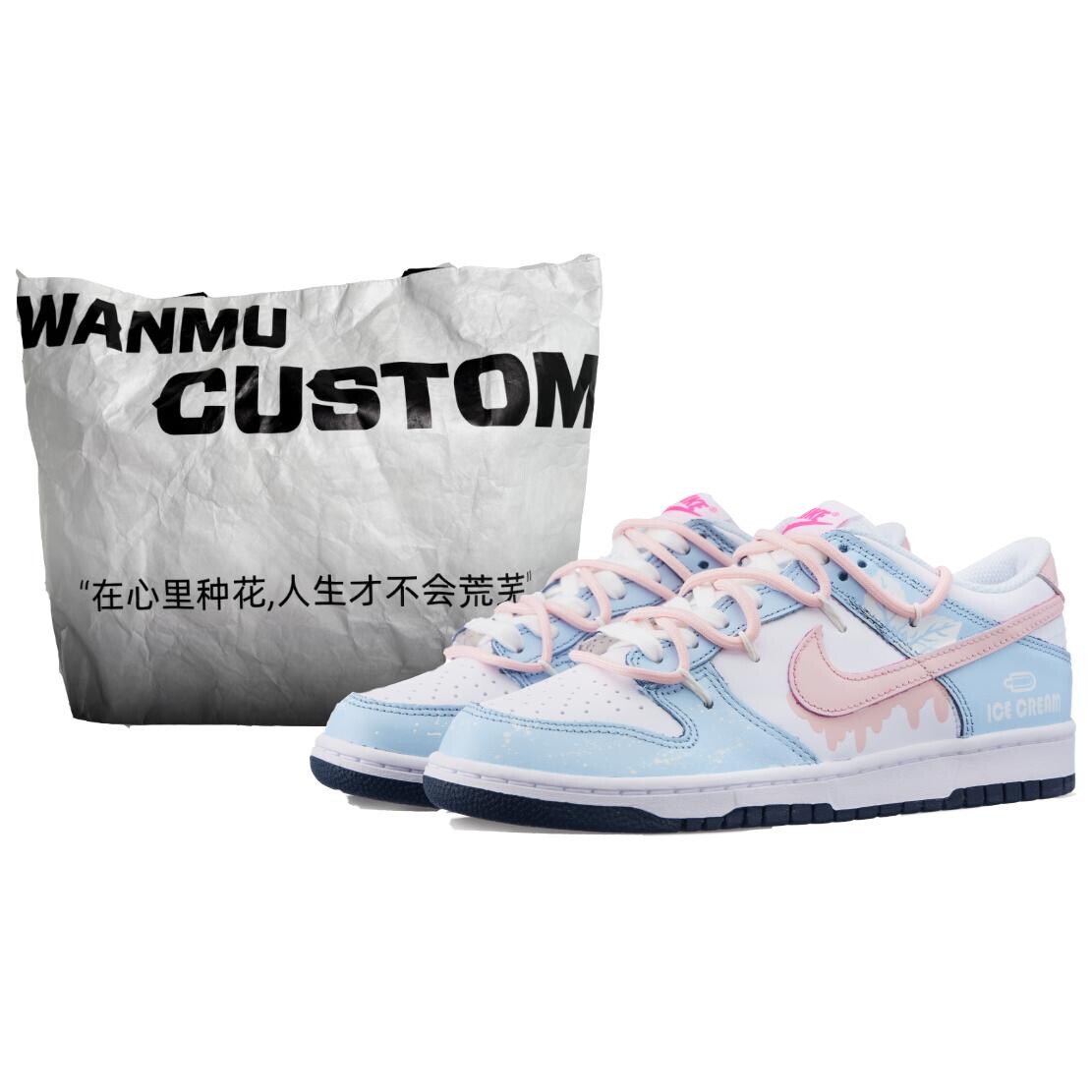 

Женские кроссовки для скейтбординга Nike Dunk, Light Blue