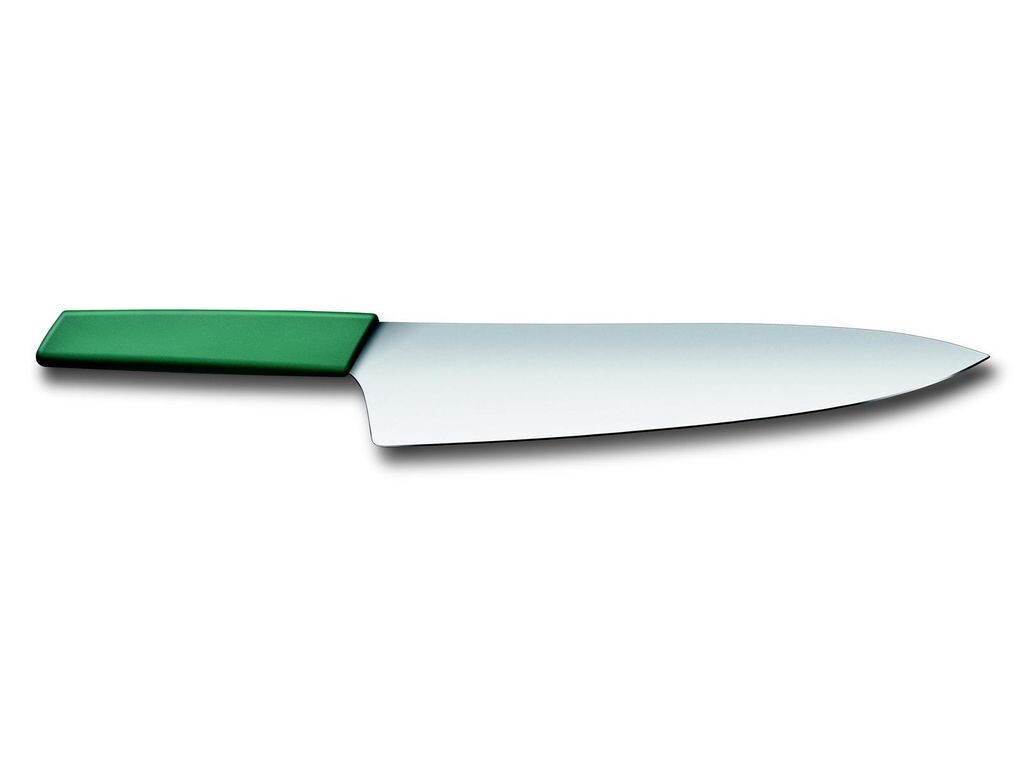 

Нож шеф-повара Victorinox Swiss Modern - 25 см - нержавеющая сталь/пластик ПП - шалфей Victorinox Swiss Army