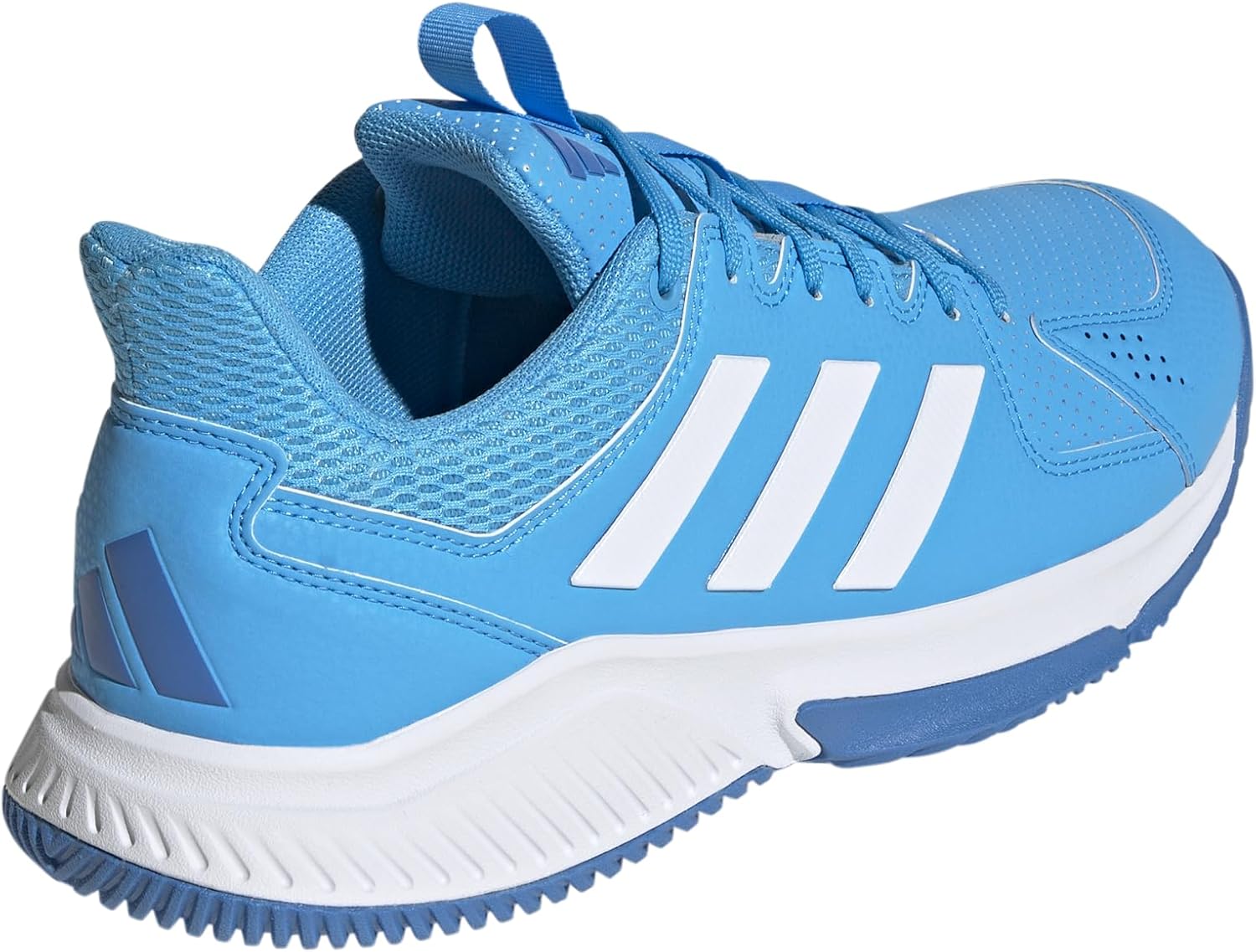 Мужские кроссовки adidas Court Flight M, белый/синий — фото 3