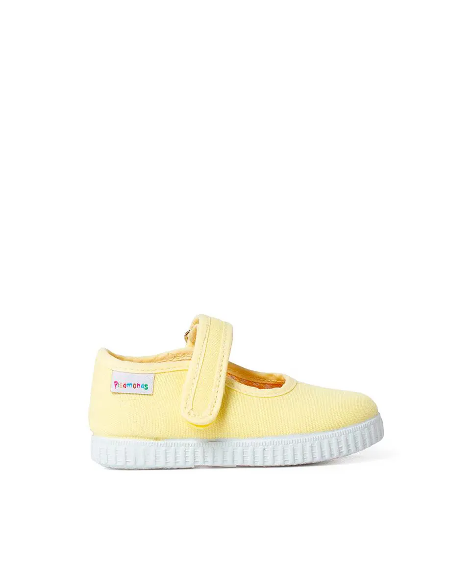 

Балетки для девочек Pisamonas, жёлтый