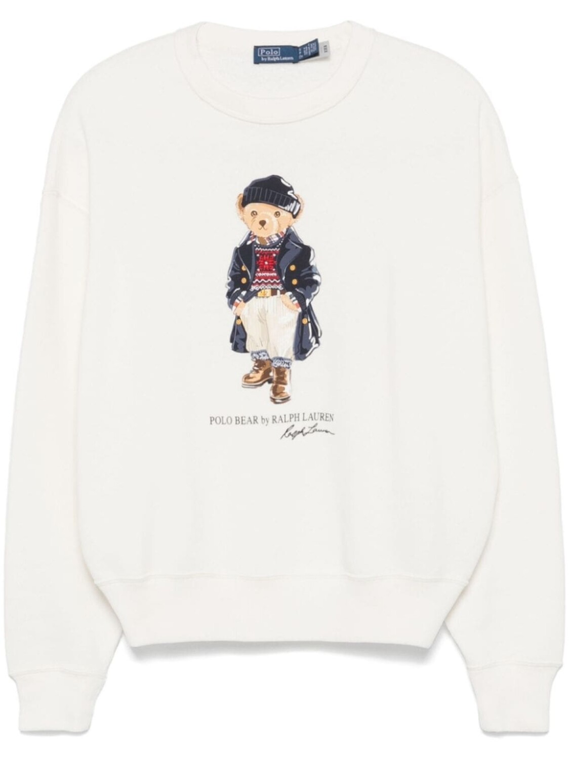 

Polo Ralph Lauren толстовка с принтом Polo Bear, белый