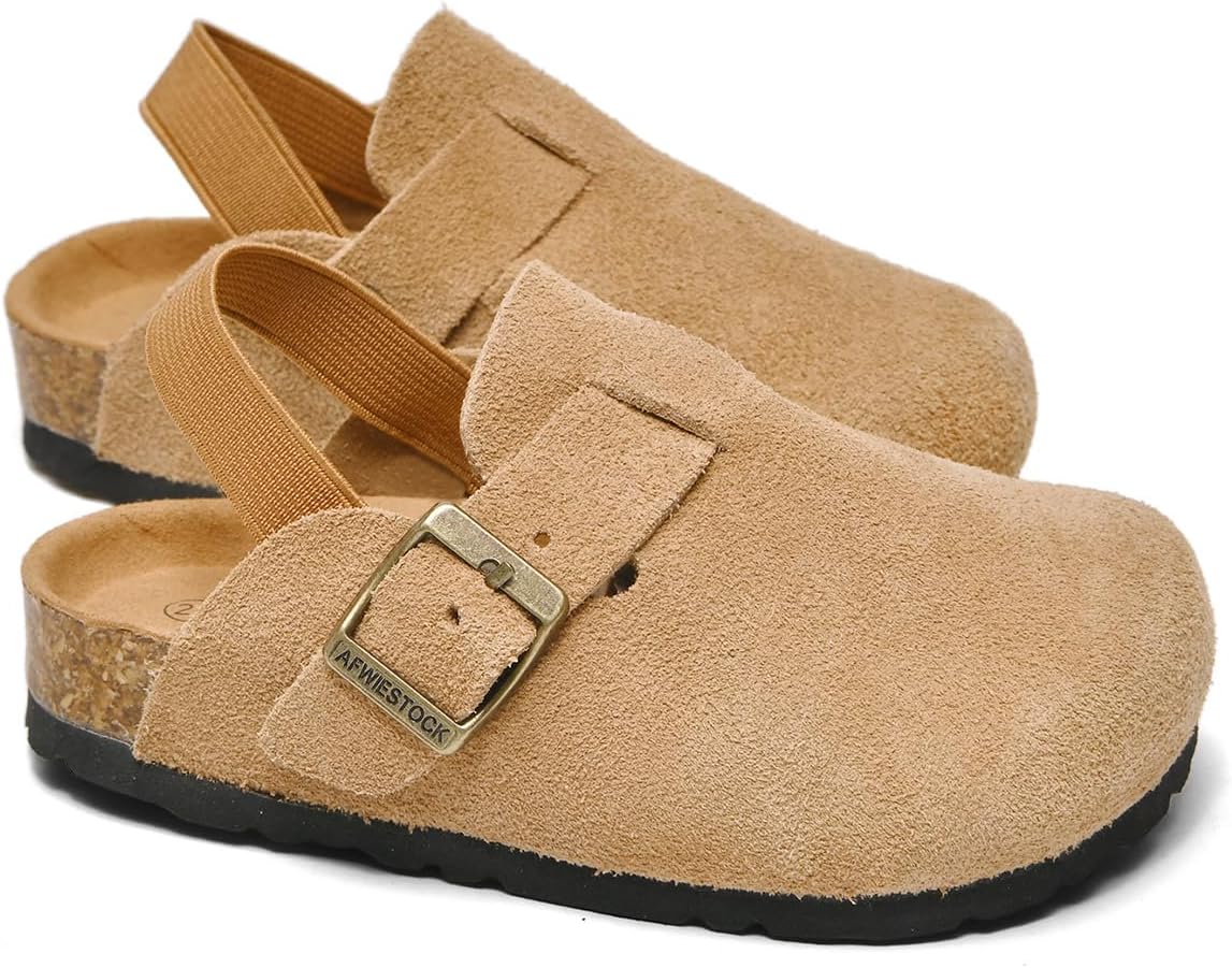 

Детские сабо AFWIE из натуральной кожи, коричневый