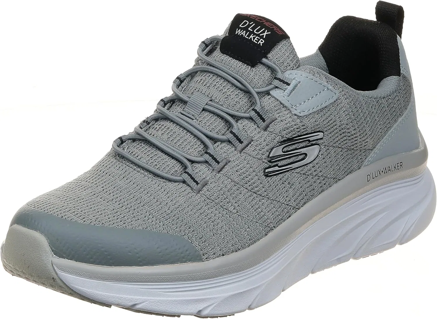 Кроссовки Skechers Herren D'lux Walker Pensive Oxford, Grey Black