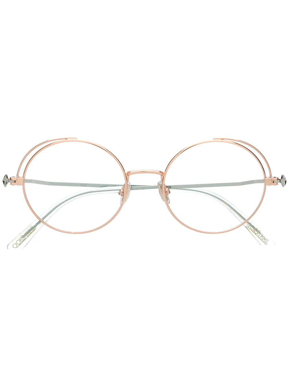 

Очки Sun в круглой оправе Jimmy Choo Eyewear, золотой