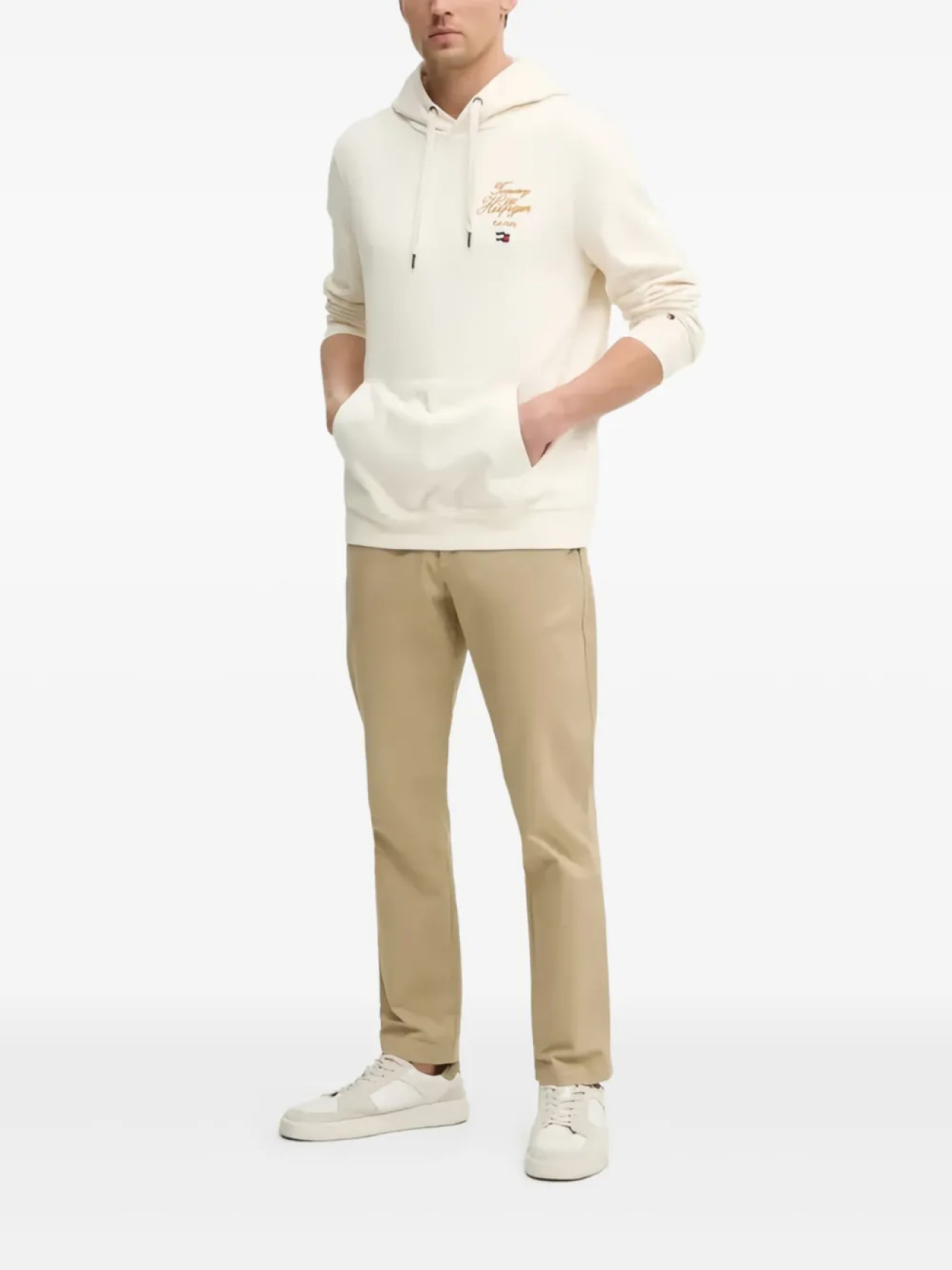

Толстовка с логотипом Tommy Hilfiger, белый