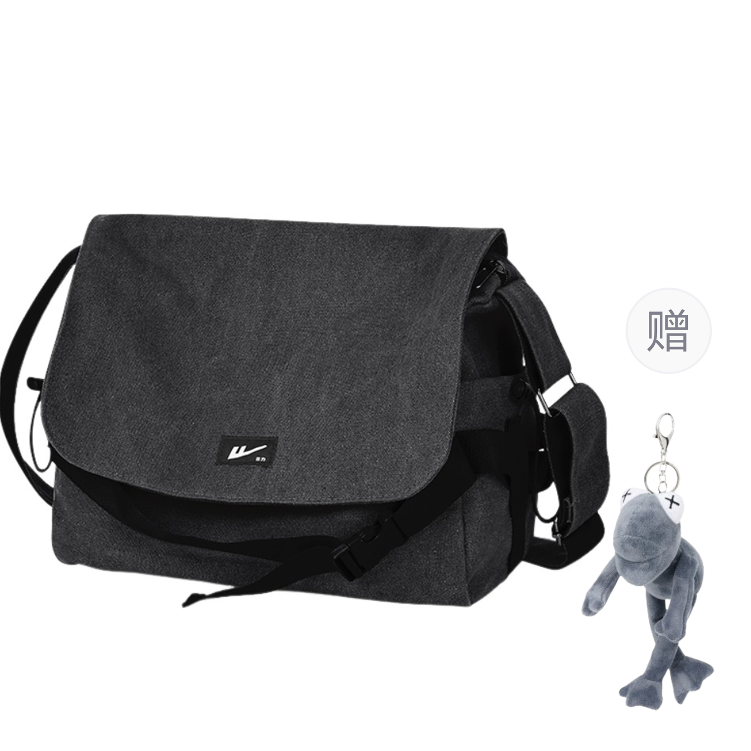 

WARRIOR Нейлоновая плечевая сумка Men's Gray/Black