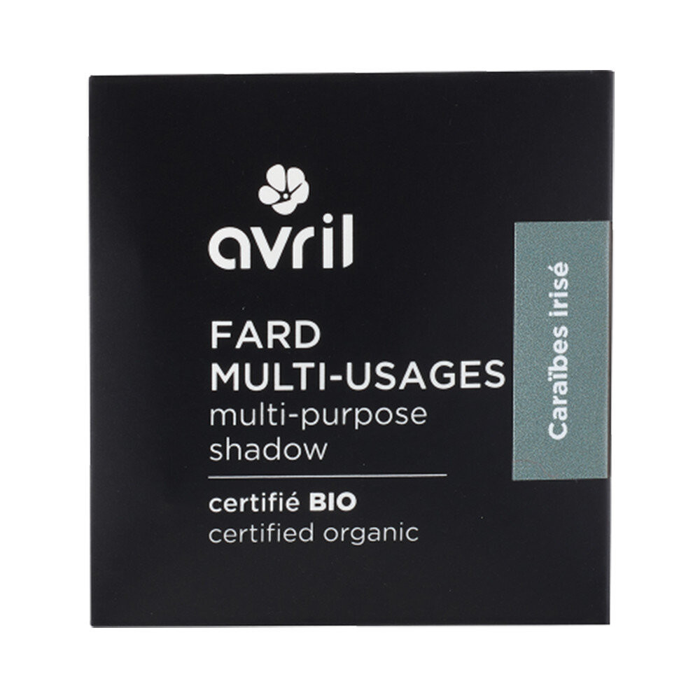 

Avril, Сертифицированные органические тени для век, Caraibes Irisé