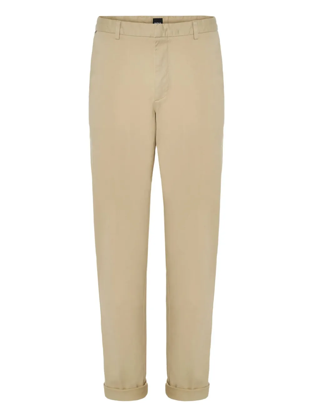 

Брюки чинос с нашивкой-логотипом Boss, нейтральный