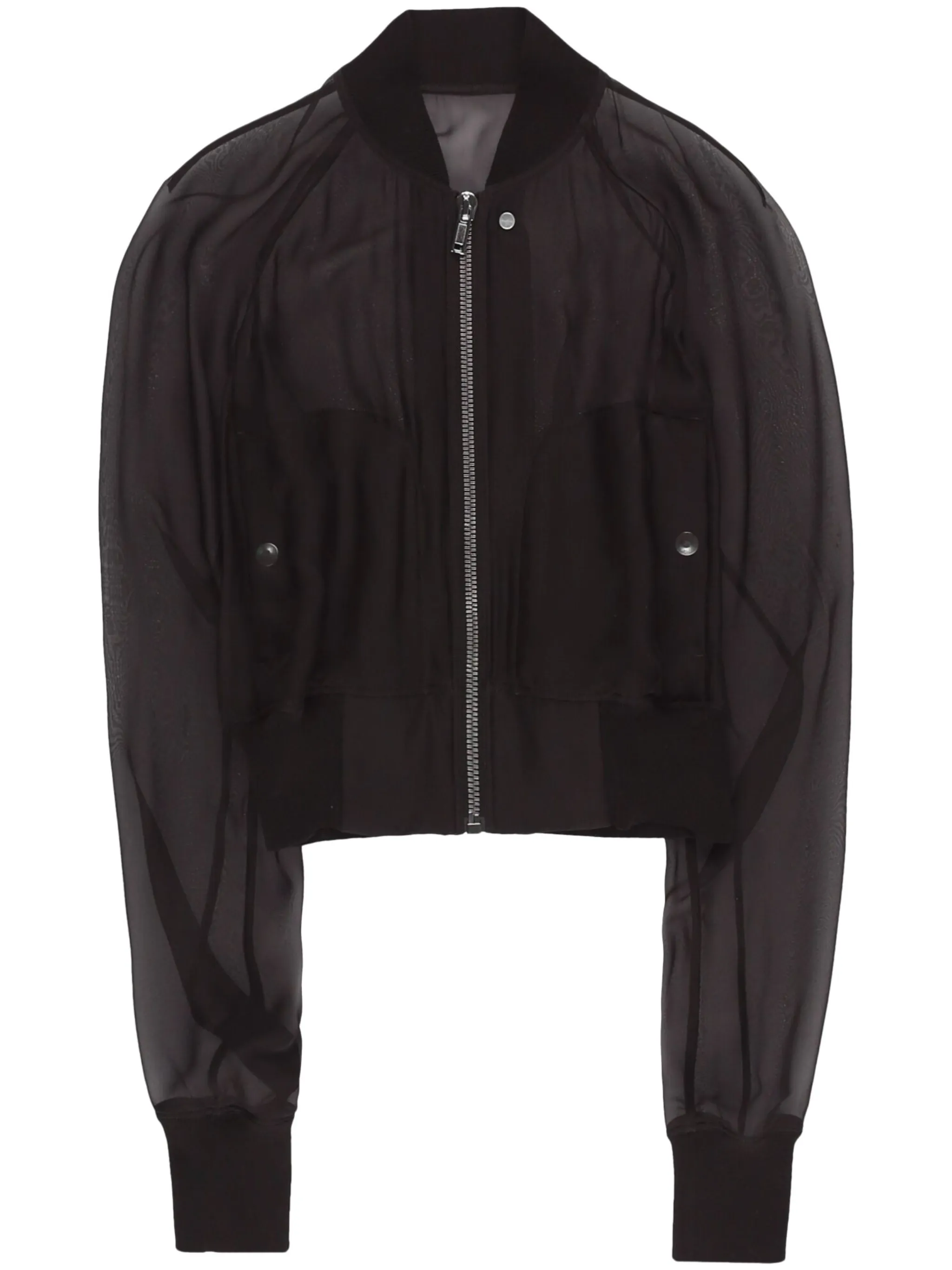 

Укороченный бомбер Rick Owens, черный