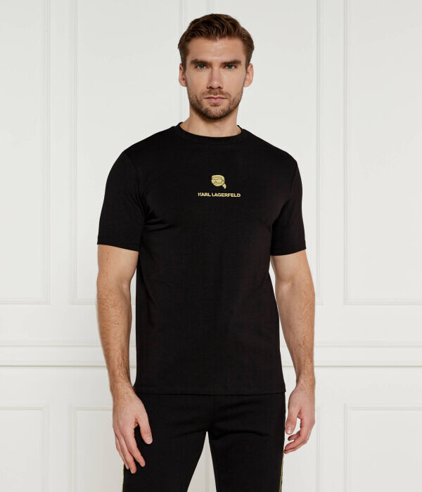 

Футболка мужская Karl Lagerfeld Regular Fit, черный / золотой