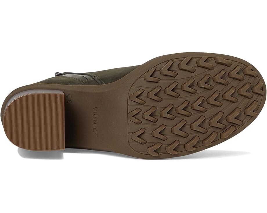 Ботинки VIONIC Truckee Booties, цвет Dark Khaki/Green Nubuck — фото 3