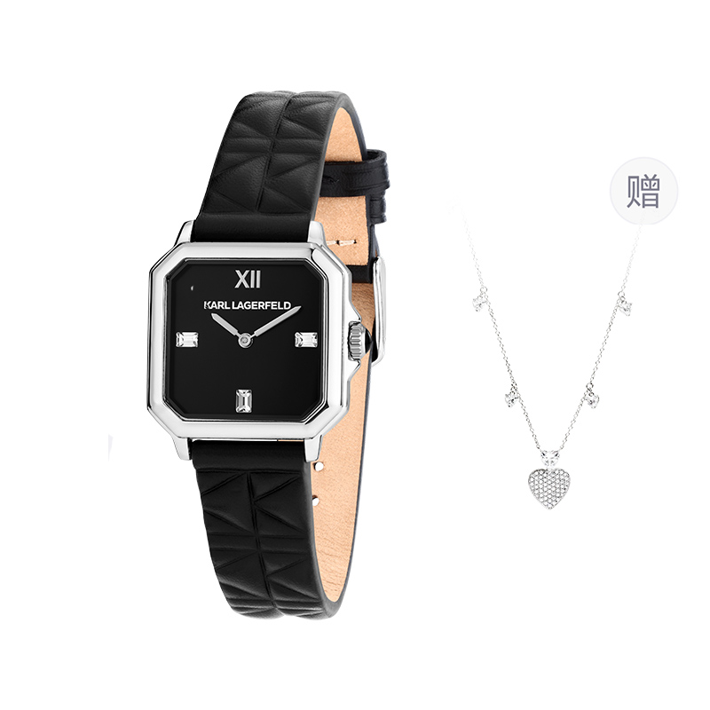 

KARL LAGERFELD / Karl Lagerfeld Jeans Часы KARL LAGERFELD SQUARE CLASSICS Collection Wrist Watch Quartz Movement Black Dial Women's Watch
