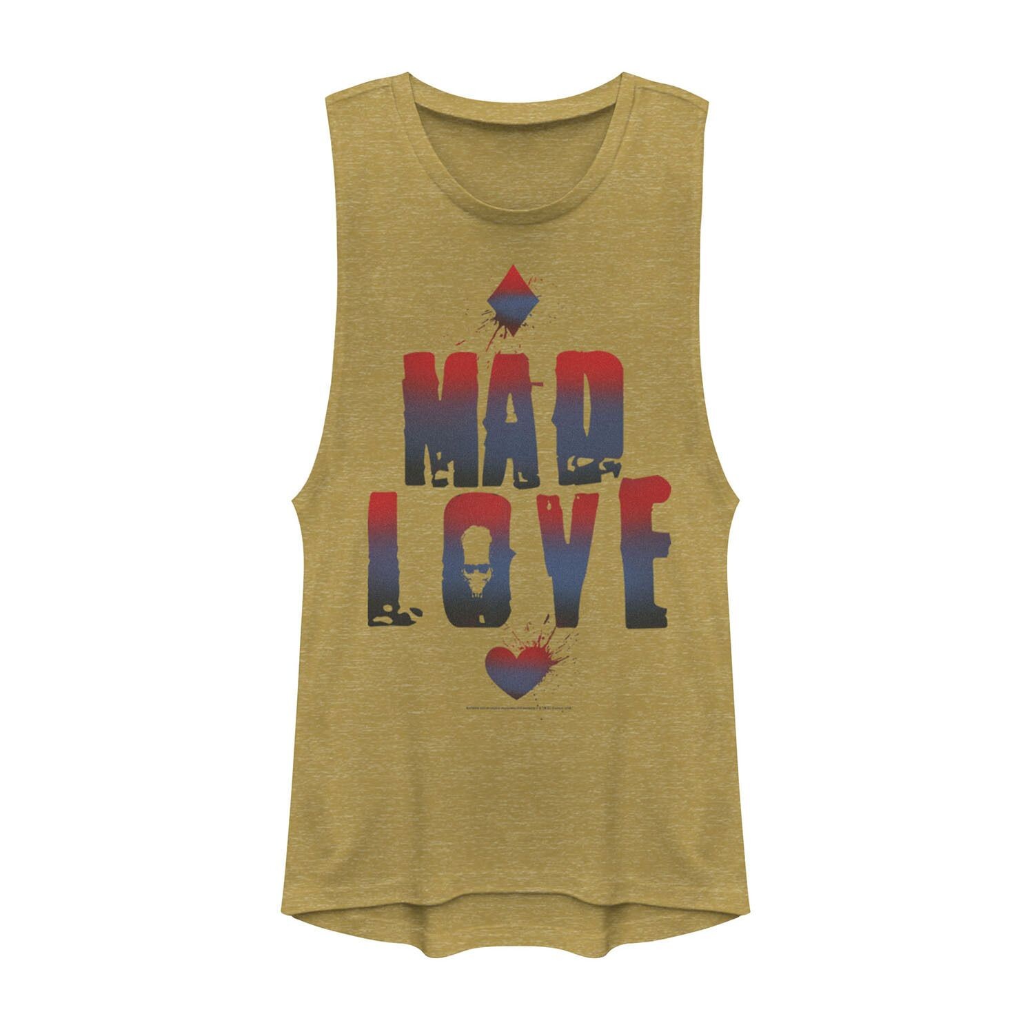

DC Comics для юниоров Бэтмен Харли Квинн Mad Love Muscle Tank Licensed Character