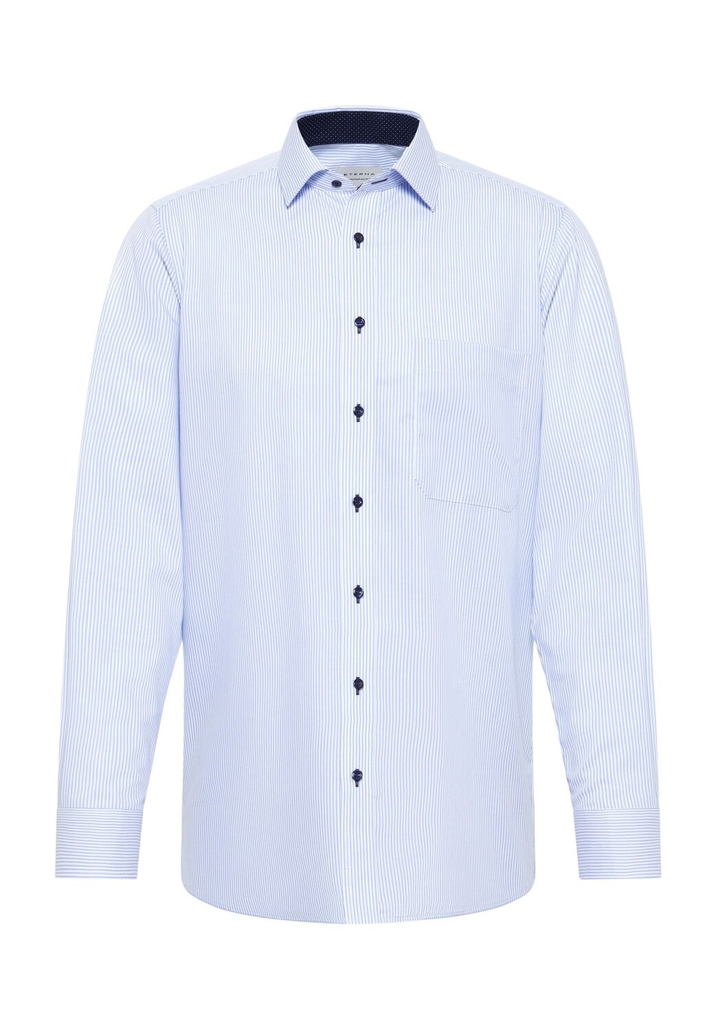 

Рубашка из твила Fineliner COMFORT FIT ETERNA, синий