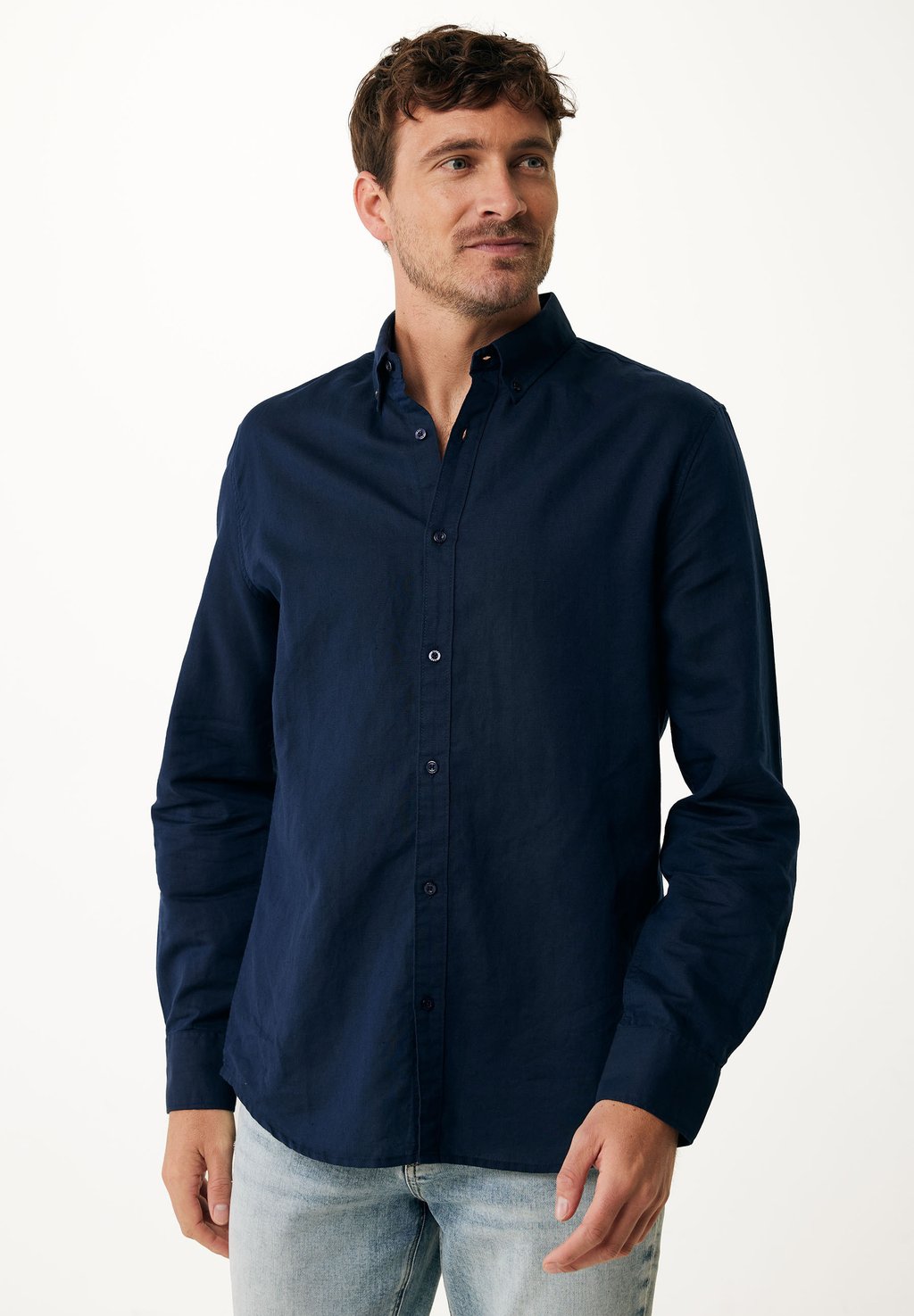 

Рубашка LONG SLEEVE CALEB BASIC Mexx, синий