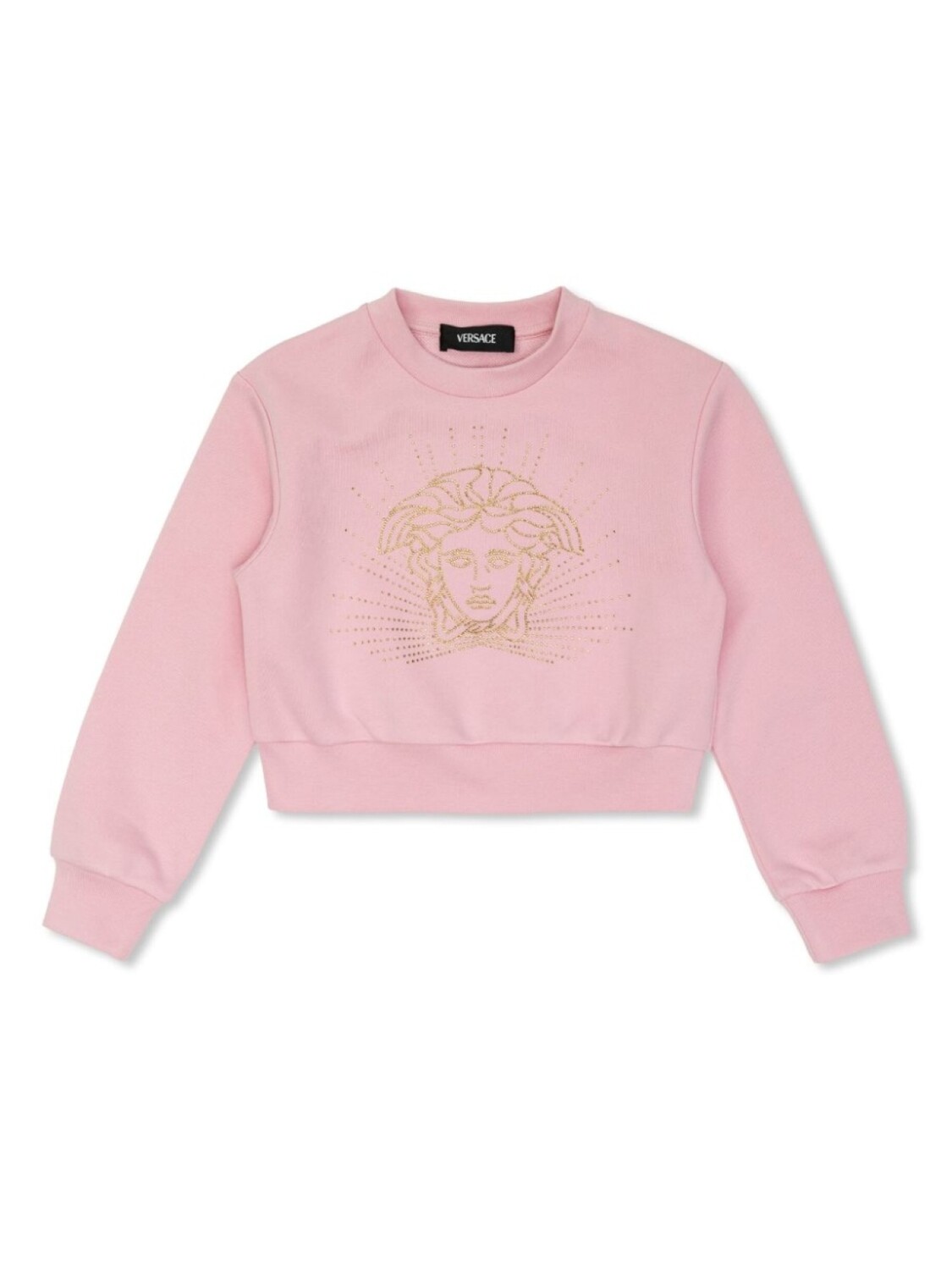 

Толстовка с логотипом Versace Kids, розовый