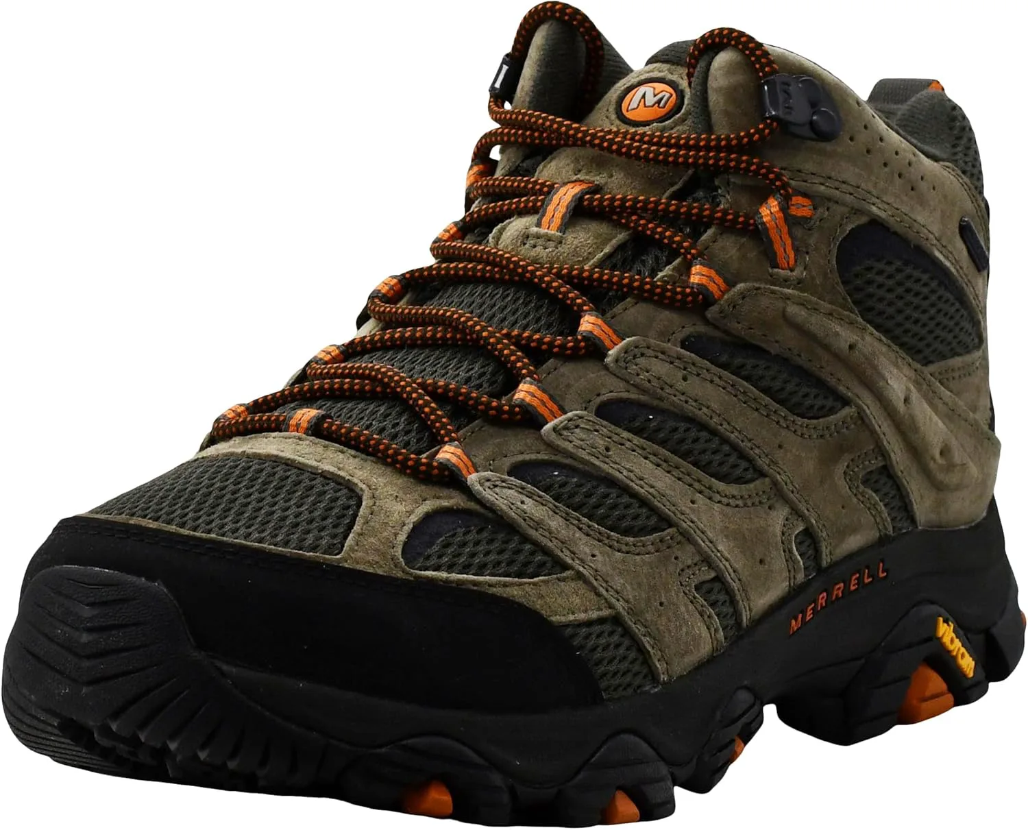 Мужские походные ботинки Merrell Moab 3 Mid водонепроницаемые, оливковый