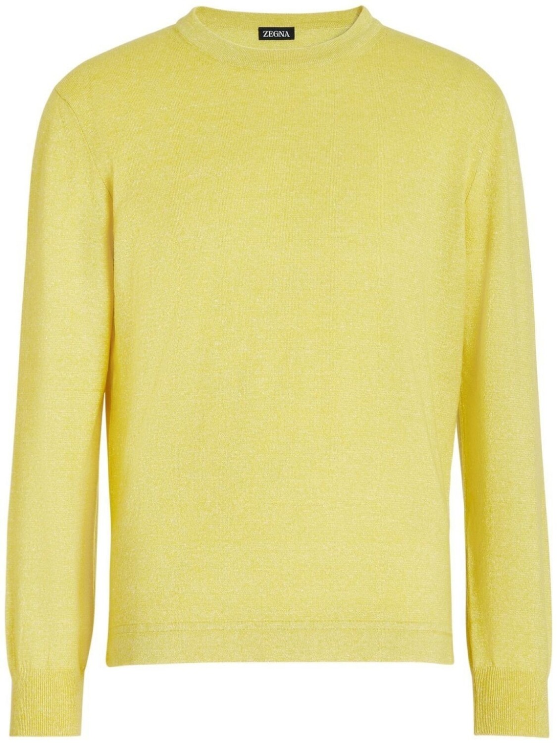 

Zegna меланжевый джемпер Oasi, желтый