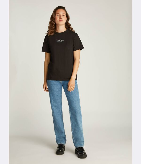 Футболка нью-йорк Regular fit Calvin Klein, черный — фото 2