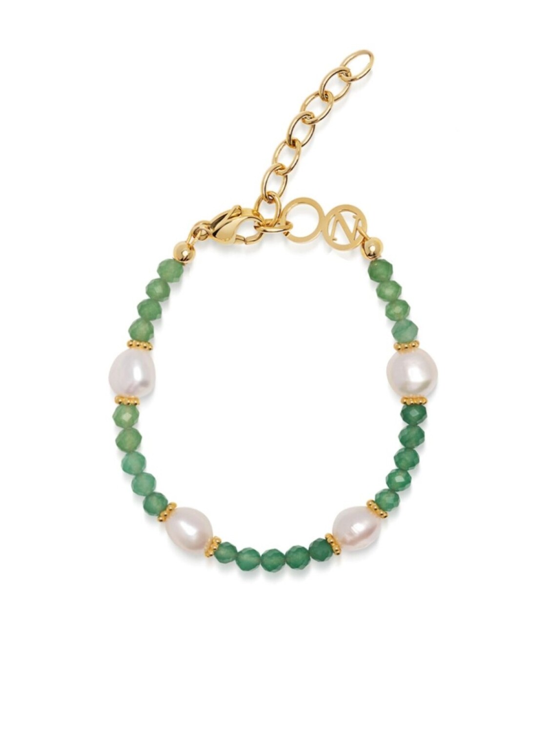

Браслет из бусин Nialaya Jewelry, зеленый