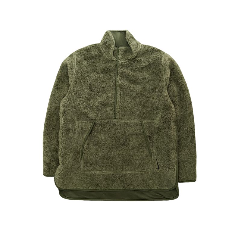 

Nike Бархатное пальто мужское тёмно-зелёное, Dark Green