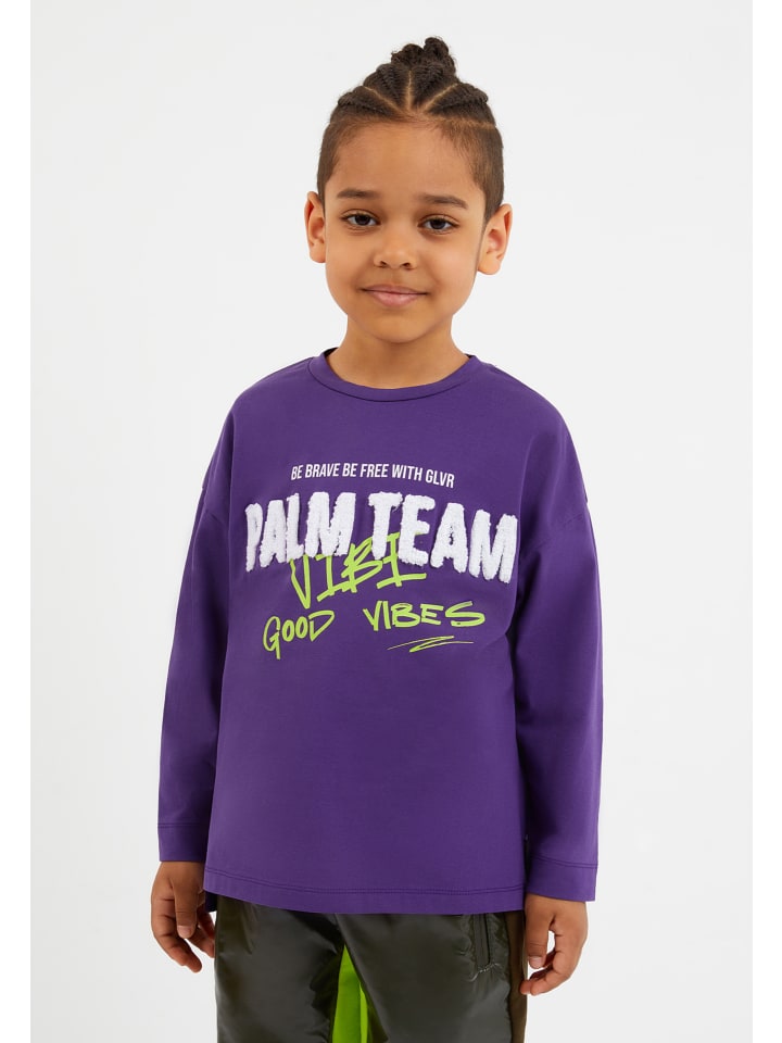 

Рубашка с длинным рукавом Gulliver, фиолетовый