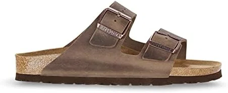 Сандалии женские с мягкой стелькой, Birkenstock, Washed Khaki — фото 4