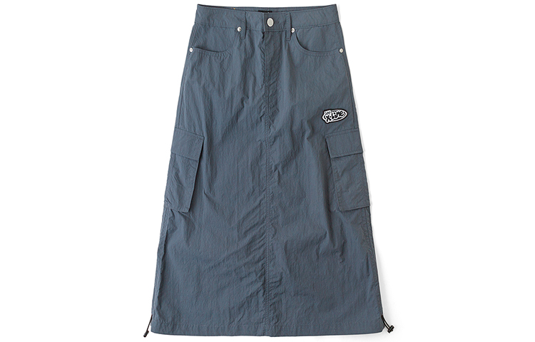 

SS24 Повседневная длинная юбка Women's Gray Lee, серый