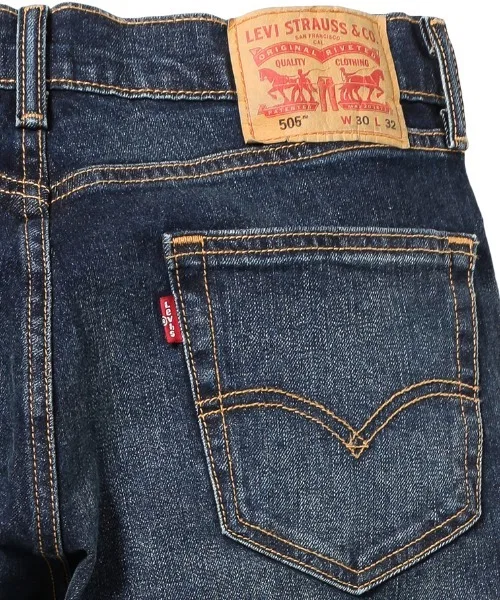 Джинсы Levi's 505 Regular Straight — фото 2