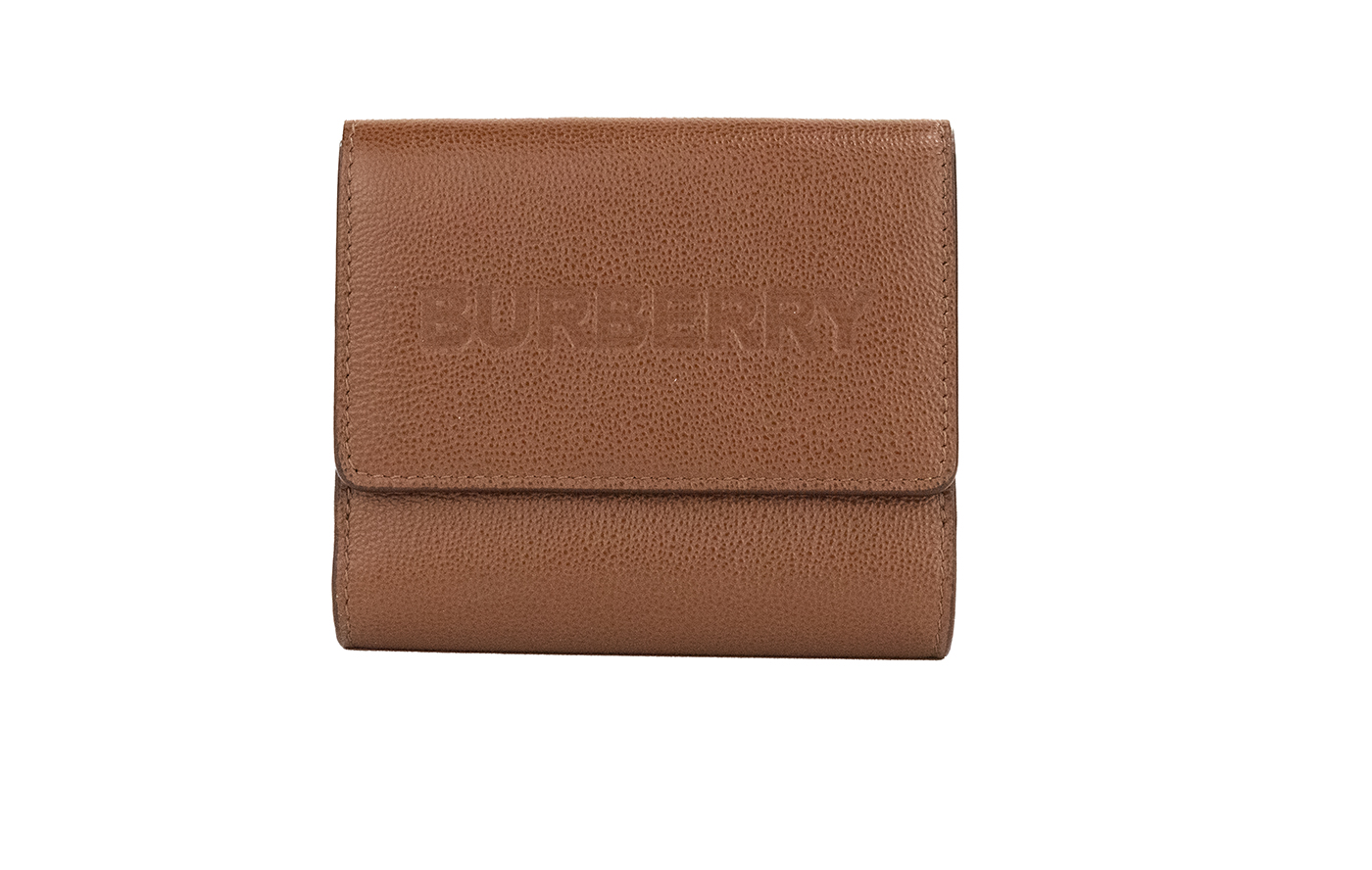 

Кошелек на кнопке из зернистой кожи Luna Tan Burberry