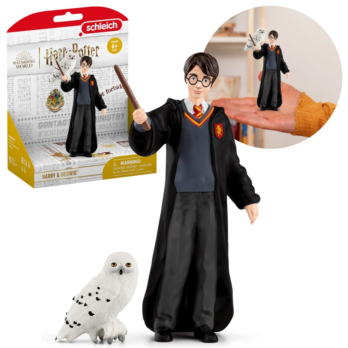 

SLH42633 Schleich Harry Potter - Гарри Поттер и Хедвиг, статуэтка для детей 6+