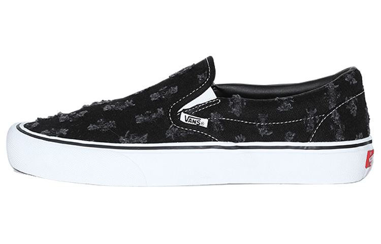 

Слипоны Vans Slip-On Supreme Hole Punch Denim Black