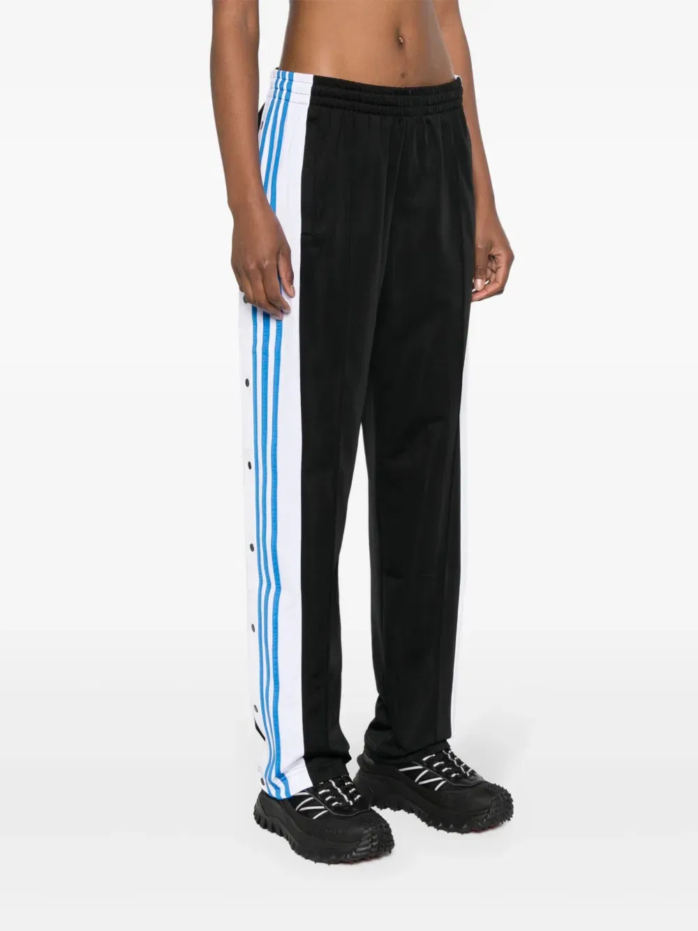 Спортивные брюки прямого кроя Adibreak Adidas, черный — фото 3