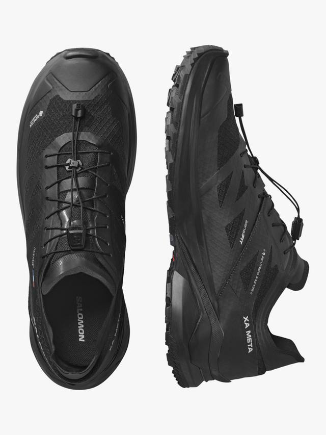 Мужские кроссовки для бега xa meta gore-tex trail Salomon, цвет Black/Black — фото 3
