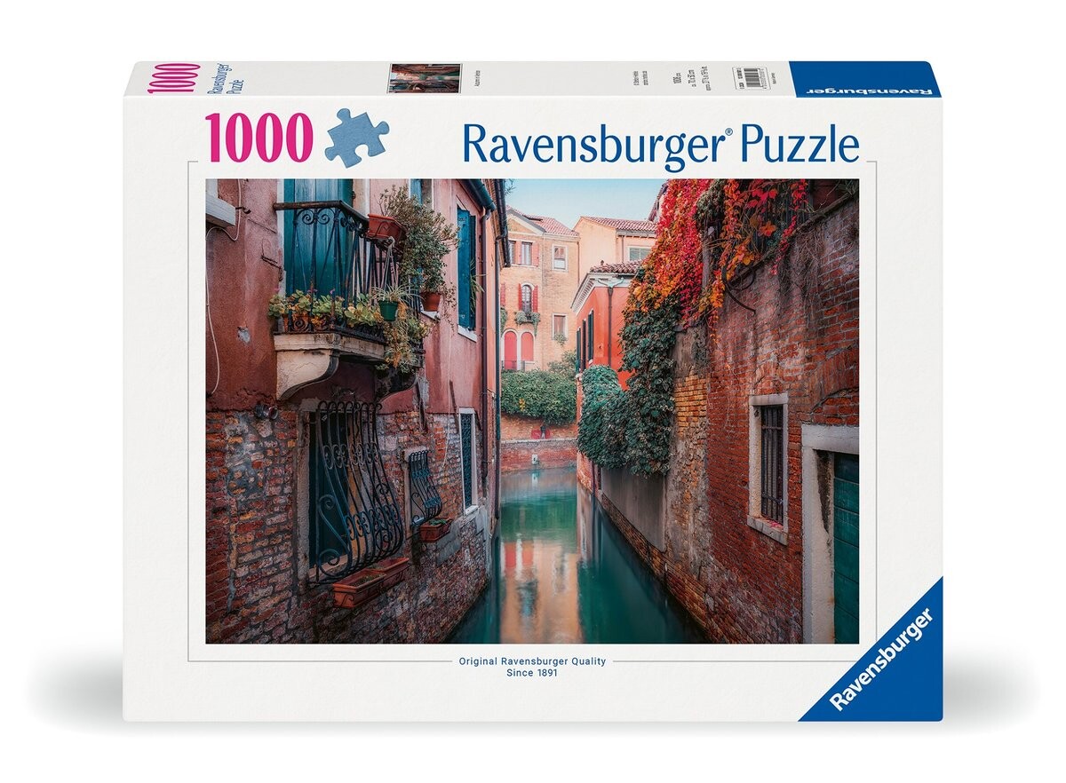 

2D пазл Осень в Венеции, 1000 деталей Ravensburger