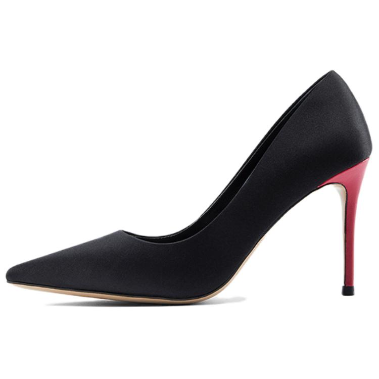 Тонкие каблуки Высокие каблуки 9,5 см Женские NINE WEST, черный желтый — фото 3