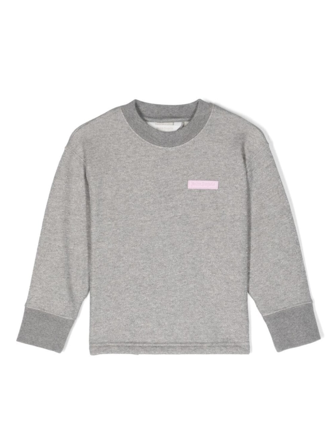 

Palm Angels Kids толстовка Lurex с открытой спиной, серый