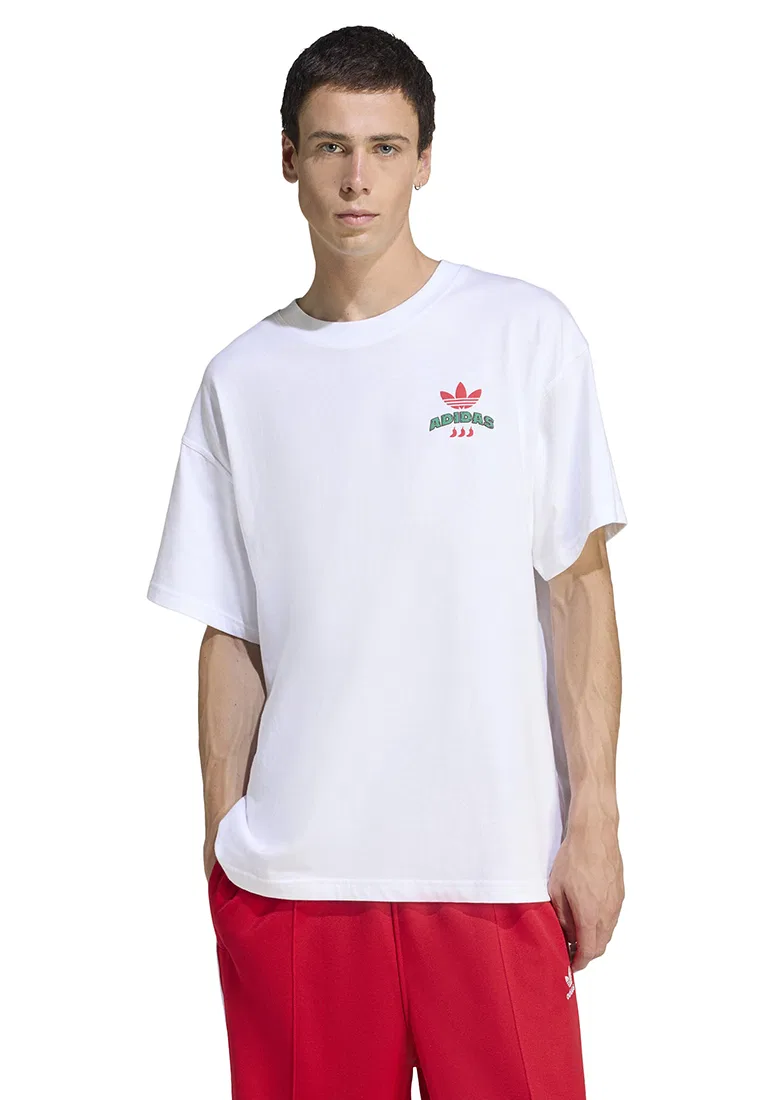 Футболка, короткий рукав, Chilli GFX Adidas, белый