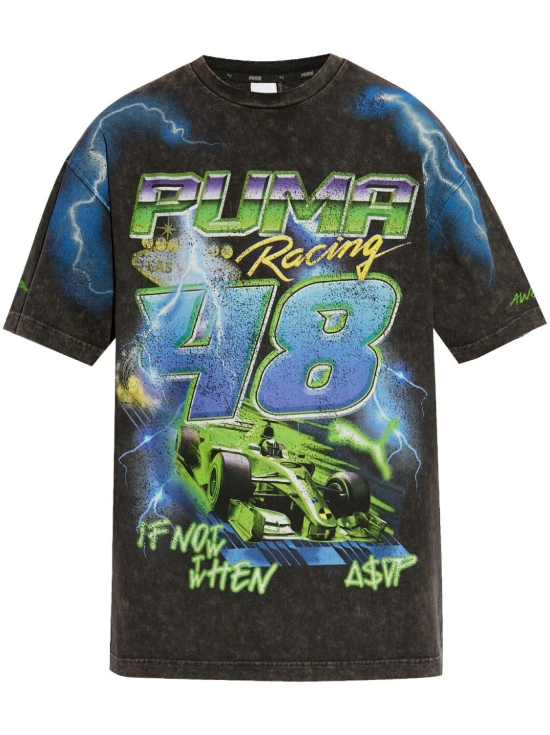 

Футболка с гоночным принтом PUMA, черный