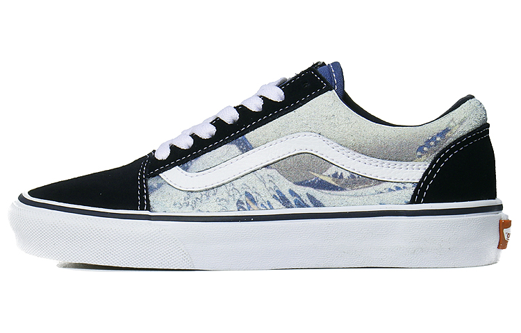 

Кроссовки Vans Old Skool Skateboarding Shoes Unisex Low-top White/gray/black, черный