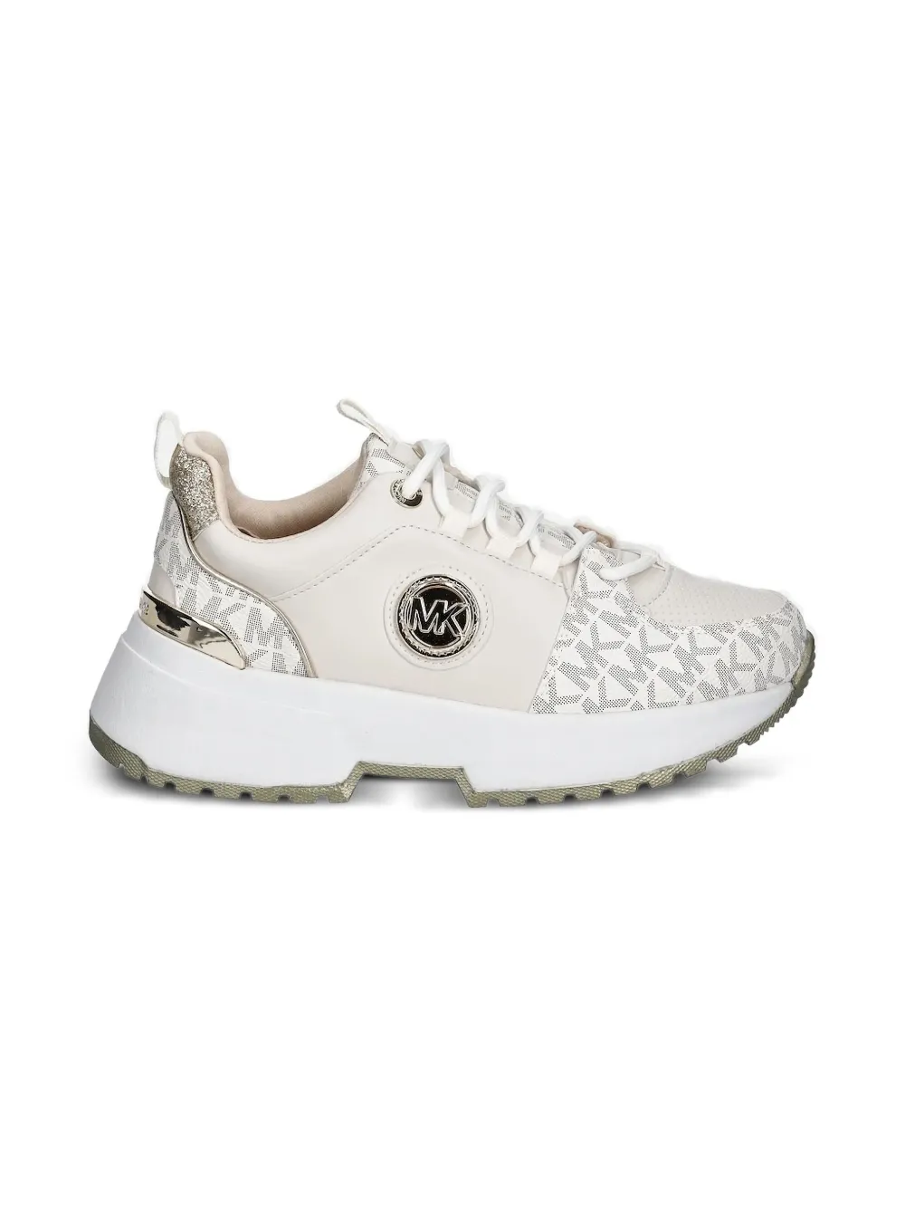 

Кроссовки на платформе с логотипом Michael Kors Kids, белый