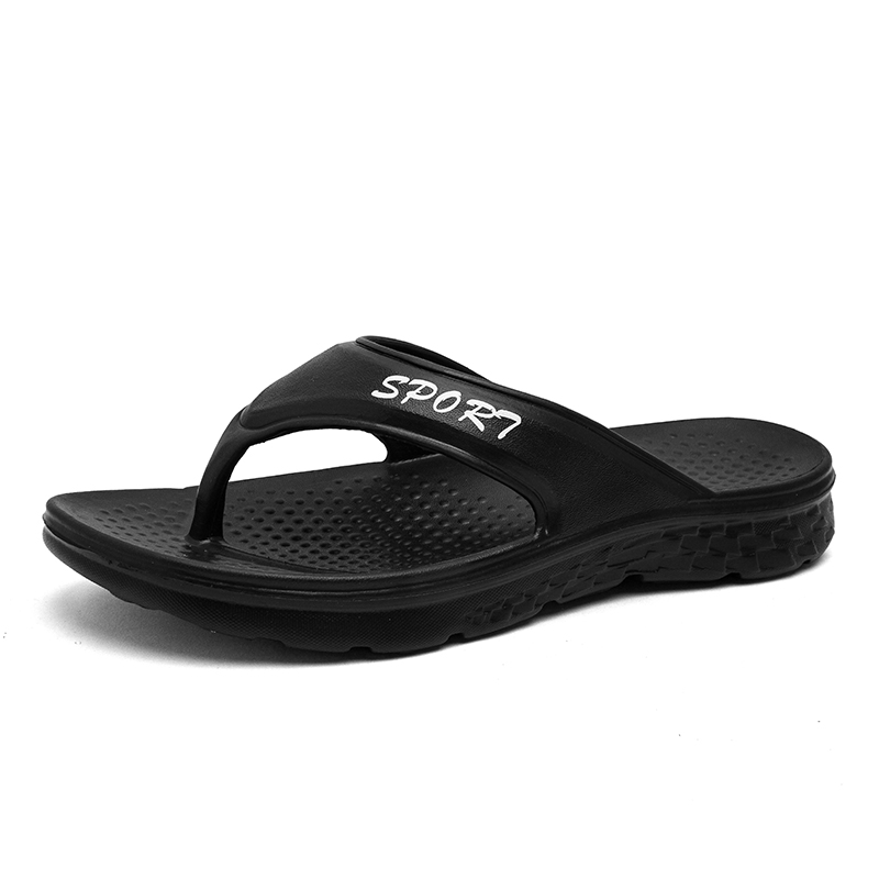 

Износостойкие противоскользящие шлепанцы мужские BOLE, Black