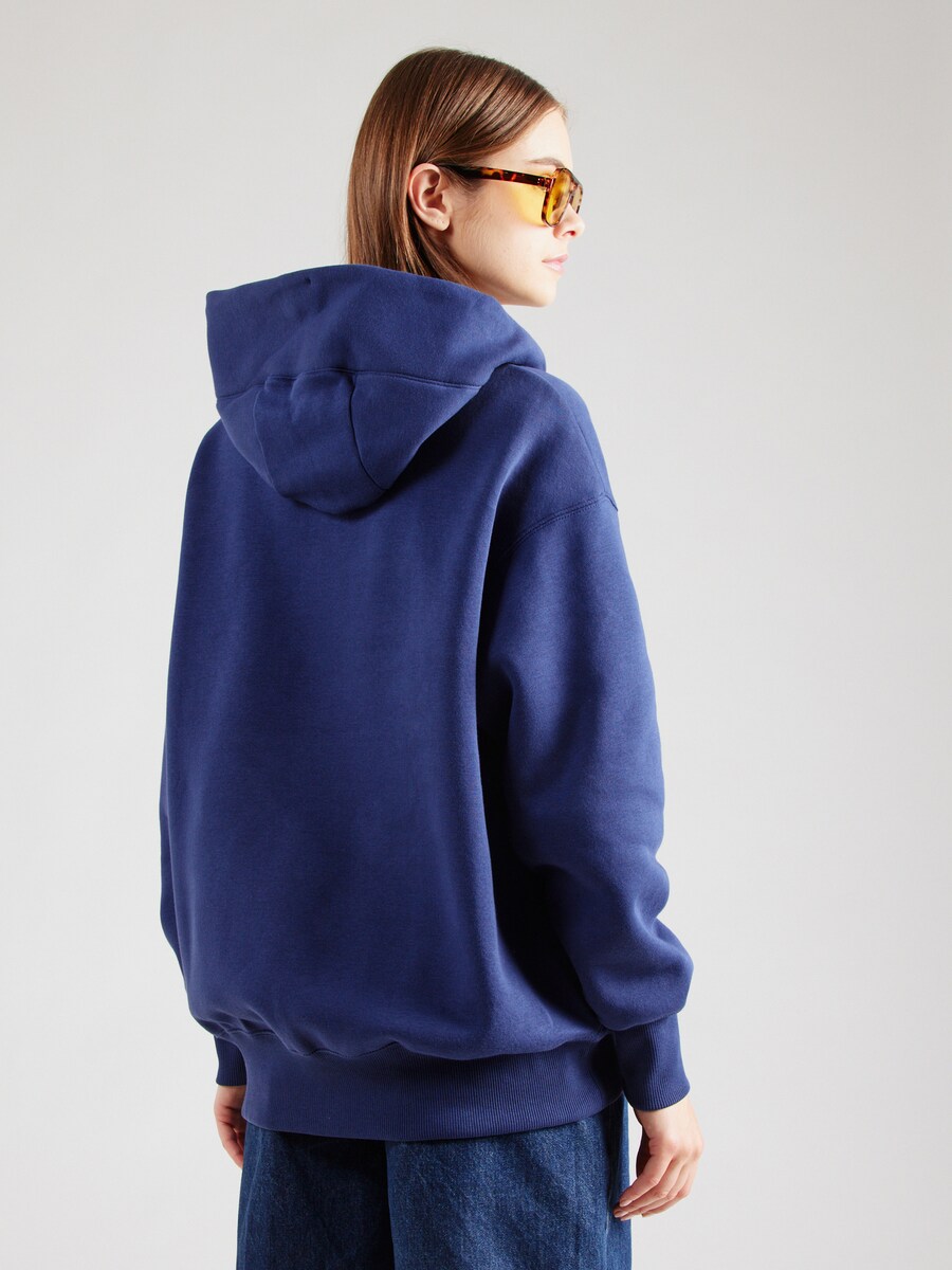 Толстовка Nike Sportswear Phoenix Fleece, темно-синий — фото 4