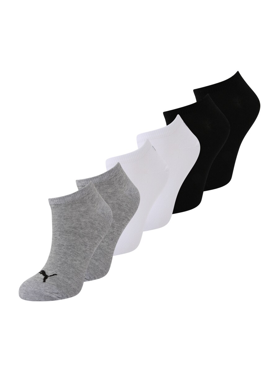 

Носки PUMA, цвет mottled grey/Black/White